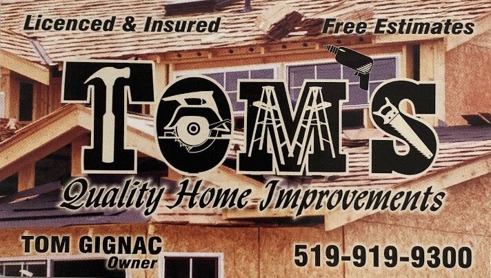 Tom's Quality Home Improvements 